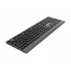 Gembird KB-MCH-06 õhuke juhtmega multimeedia klaviatuur Type-C adapteriga, US paigutus, must