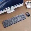 GEMBIRD KBS-WCH-04-RU juhtmeta klaviatuuri ja hiire komplekt, vene paigutus, must