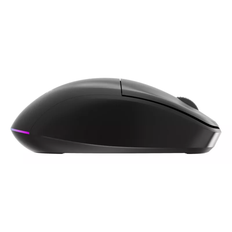 Gembird MUSW2-6B-01 kaherežiimiline juhtmevaba hiir, 2,4 GHz + Bluetooth 5.0, 1600 DPI, 6 nuppu, must
