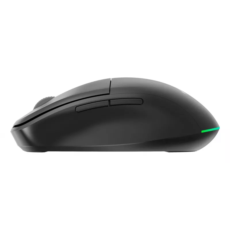 Gembird MUSW2-6B-01 kaherežiimiline juhtmevaba hiir, 2,4 GHz + Bluetooth 5.0, 1600 DPI, 6 nuppu, must