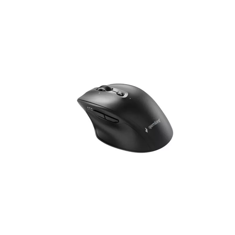 Gembird MUSW2-6B-02 kaherežiimiline juhtmevaba hiir (2,4G + BT), 2400 DPI, 6 nuppu, must