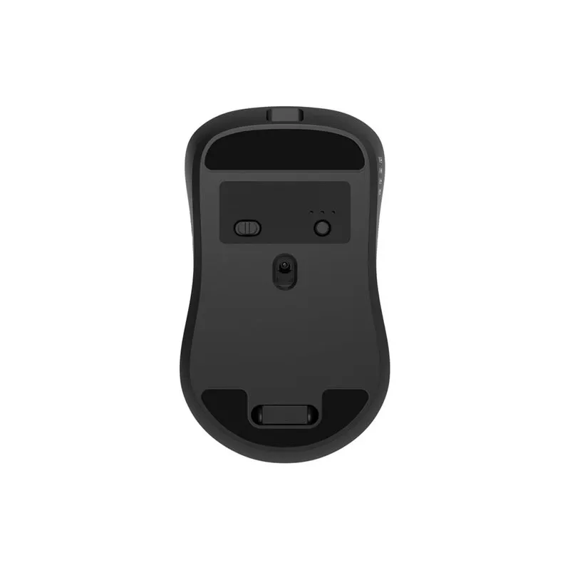 Gembird MUSW2-7B-01 Dual-Mode Wireless Mouse (2.4G + Bluetooth), 1600 DPI, 7-Button, Must