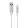 GEMBIRD USB 2.0 to Micro-USB kaabel 1m Must/Valge