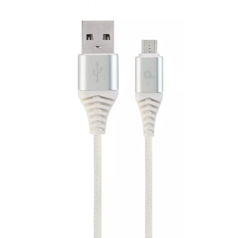 GEMBIRD USB 2.0 to Micro-USB kaabel 1m Must/Valge