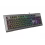 GENESIS Rhod 500 RGB mänguklaviatuur - membraan, hispaania QWERTY, must/hall
