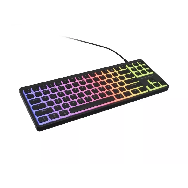 GENESIS Thor 430 TKL mehaaniline mänguklaviatuur RGB taustvalgustusega US paigutus must