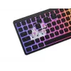 GENESIS Thor 430 TKL traadita mehaaniline mänguklaviatuur, Outemu Red lülitid, RGB taustvalgustus, kolme režiimiga (USB-C/2.4GHz/Bluetooth), USA inglise QWERTY, must