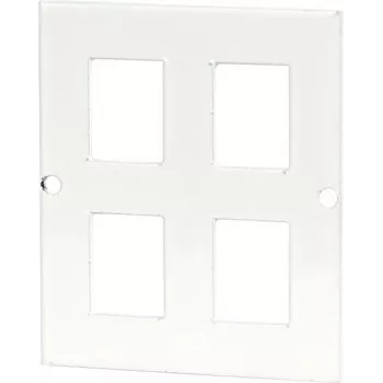 GETFORT 12-pordiline Cat.5e UTP 10-tolline patch-paneel, RJ45, 1U, must