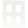 GETFORT 12-pordiline Cat.5e UTP 10-tolline patch-paneel, RJ45, 1U, must
