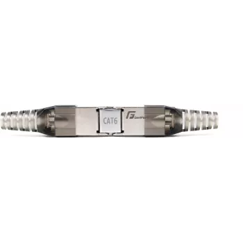 GETFORT 58459 Cat.6 UTP Tool-less RJ45 Keystone Jack, Valge