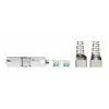 GETFORT 58460 CAT.6A tööriistavaba varjestatud RJ45 keystone pesa moodul