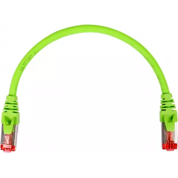 GETFORT Cat.6A S/FTP LSOH patch-kaabel 0,25m roheline