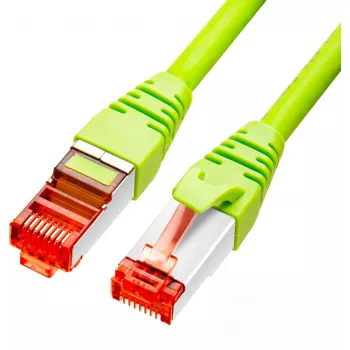 GETFORT Cat.6A S/FTP LSOH patch-kaabel 3m roheline