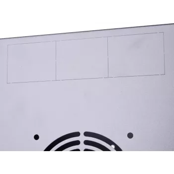 GETFORT ECO v3 seinale kinnitatav rack-kapp 19 tolli 9U 520x340 mm must - WGF09-53E-WGBv3