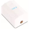 GETFORT GF-1G6UTP pinnapaigaldatav RJ45 Cat.6 UTP võrgupesa, valge