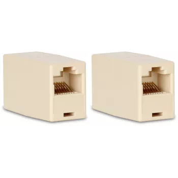 GETFORT GF-2G5E-BL-UTP RJ45 Cat.5e inline ühendusmuhv emane-emane UTP helehall