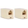 GETFORT GF-2G5E-BL-UTP RJ45 Cat.5e inline ühendusmuhv emane-emane UTP helehall