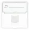 GETFORT GF-2MOD-1G 2-mooduliline RJ45 andmemoodul 45x45mm Cat.6 UTP Valge