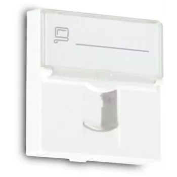 GETFORT GF-2MOD-1G 2-mooduliline RJ45 andmemoodul 45x45mm Cat.6 UTP Valge