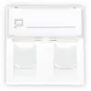 GETFORT GF-2MOD-2G Mosaic 2-pordiline RJ45 Cat.5e võrgumoodul, 45x45mm, valge