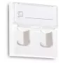 GETFORT GF-2MOD-2G Mosaic 2-pordiline RJ45 Cat.5e võrgumoodul, 45x45mm, valge