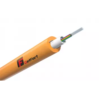 GETFORT GF-DAC-12J välistingimustes soomustatud fiiberoptiline kaabel, 12 kiudu, ühemoodiline OS2 G.652D, 1m, otse maasse, must