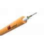 GETFORT GF-DAC-2J välistingimustes maasse paigaldatav fiiberoptiline kaabel 1m, 2 kiudu, ühemoodiline OS2, UV-kindel PE kest, näriliste kaitse