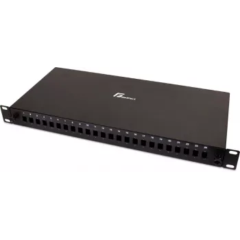 GETFORT GF-FO04-SX 1U 19 tolli 24xSC Simplex fikseeritud fiibrioptiline jaotuspaneel