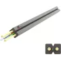 GETFORT GF-FRP-2J LSOH Sise-kiudoptiline kaabel FTTH, 2 kiudu, Ühemoodiline G.657.A2, 1m, Valge