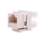 GETFORT GF-K5EUTP Cat.5e UTP keystone-moodul RJ45, valge