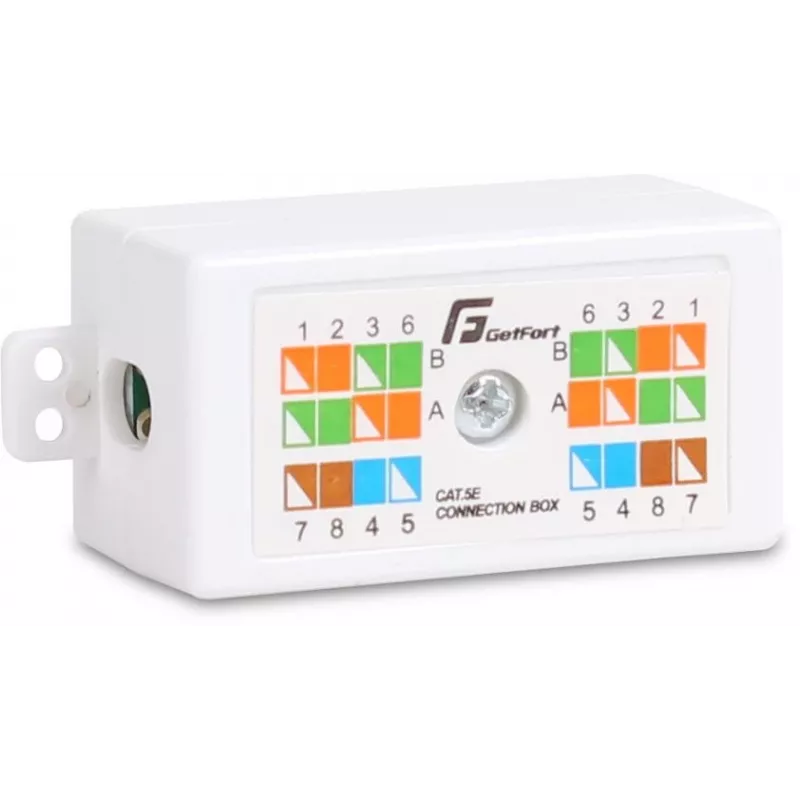 GETFORT GF-LP-5UTP Cat.5e UTP Krone tüüpi kaabliühendaja, tööriistavaba IDC, valge