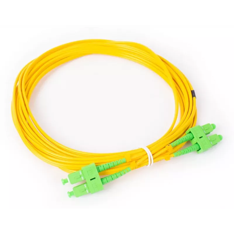 GETFORT GF-SASAD5 ühemoodiline dupleks kiudoptiline patch-kaabel SC/APC kuni SC/APC, 5 m