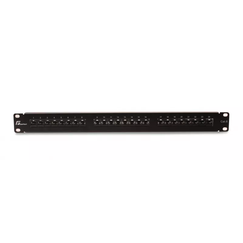 GETFORT PGF-6UTP24-B5 24-Pordine UTP Cat.6 Patch-paneel