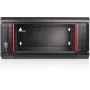 GETFORT WGF04-65EH-DGB 19 tolli 4U seinakapp, kahesektsiooniline, 600x550 mm, must