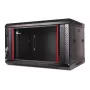 GETFORT WGF06-64EH-WGB 19 tolli 6U seinale kinnitatav rack-kapp 600x450mm must