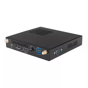 Giada DK310 ventilaatorita miniarvuti Intel Celeron J6412 4GB muutmälu ilma OS-ita kahe Gigabit Ethernet-portiga