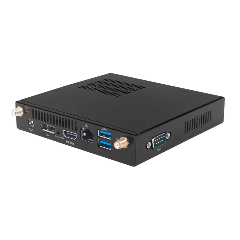 Giada DK310 ventilaatorita miniarvuti Intel Celeron J6412 4GB muutmälu ilma OS-ita kahe Gigabit Ethernet-portiga