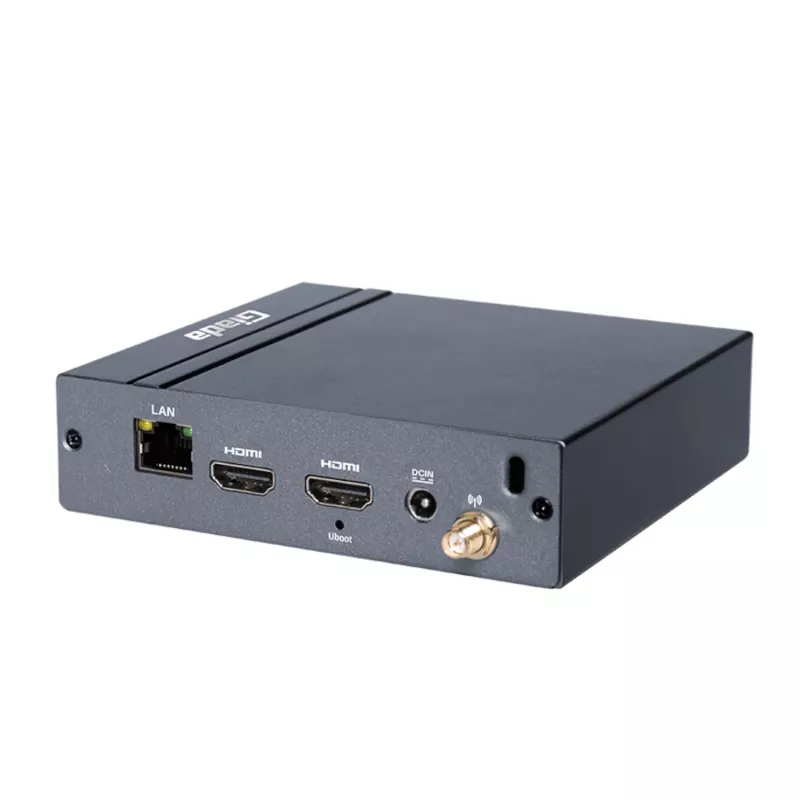 Giada DN24 Raspberry Pi Dual-HDMI ARM Multimeediamängija (CM4 Lite | 2GB | 32GB eMMC)