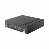 Giada VM23 ventilaatorita 4K digitaalse signaali meediapleier - Intel Celeron J3160, 4GB muutmälu, 64GB SSD, kahekordne HDMI, DisplayPort, kahekordne GbE, VESA kinnitus