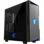 GIGA-BYTE GB-AC300G Mid-Tower PC korpus, karastatud klaas, must