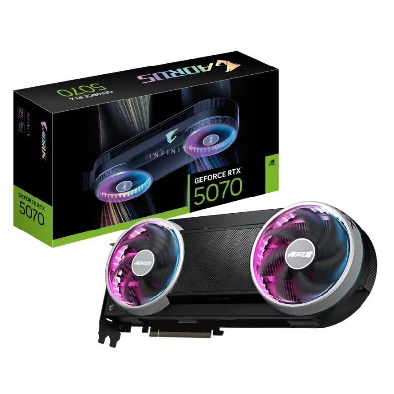 Gigabyte AORUS GeForce RTX 5070 Ti INFINITY 16GB GDDR7 Graafikakaart