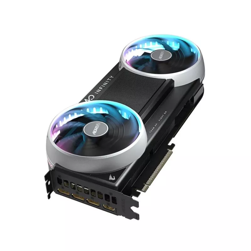 Gigabyte AORUS GeForce RTX 5080 INFINITY 16G graafikakaart, 16 GB GDDR7, PCIe 5.0, DLSS 4, RGB Fusion