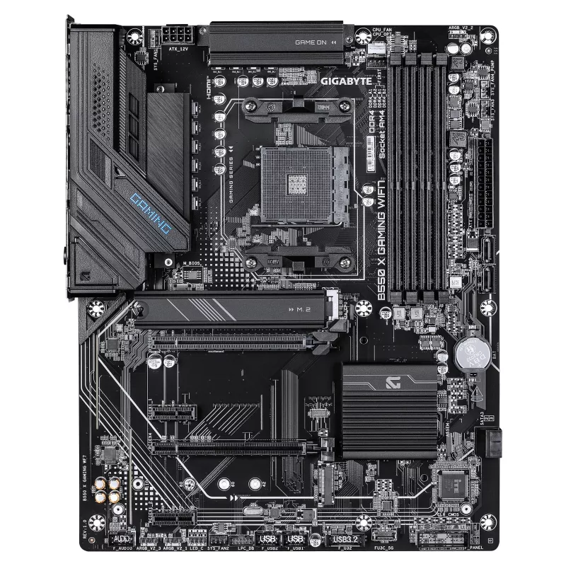 Gigabyte B550 X GAMING WIFI7 emaplaat AMD AM4, DDR4, Wi-Fi 7, M.2, HDMI jaoks