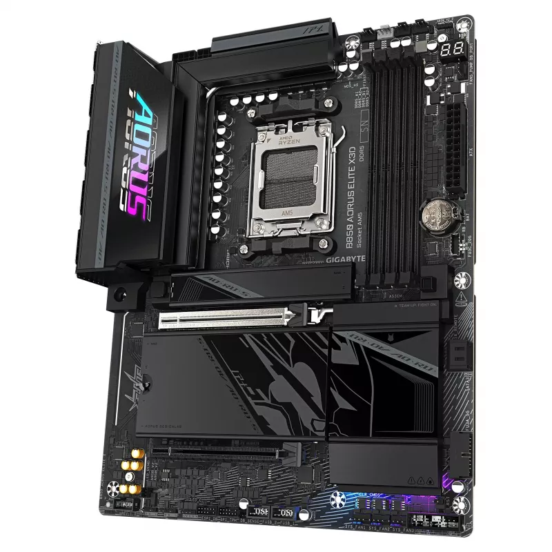 GIGABYTE B850 AORUS ELITE X3D AM5 ATX emaplaat, DDR5, 4xDIMM, HDMI, 2.5GbE, Wi-Fi 6E
