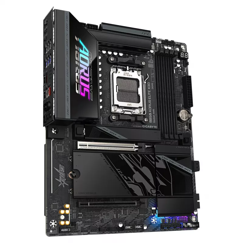 GIGABYTE B850 AORUS ELITE X3D AM5 ATX emaplaat, DDR5, 4xDIMM, HDMI, 2.5GbE, Wi-Fi 6E