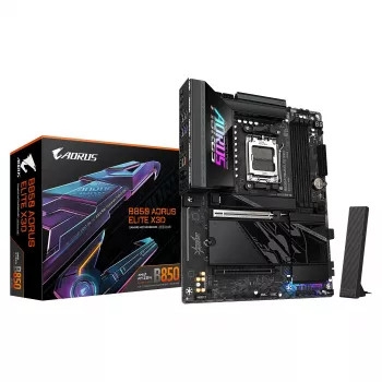 GIGABYTE B850 AORUS ELITE X3D AM5 ATX emaplaat, DDR5, 4xDIMM, HDMI, 2.5GbE, Wi-Fi 6E