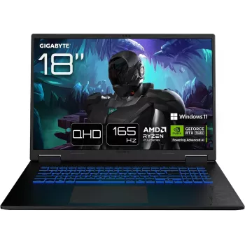 GIGABYTE Gaming A18 3WHK3DEC64SH 18 tolli WQXGA Ryzen 7 32GB RAM SSD sülearvuti