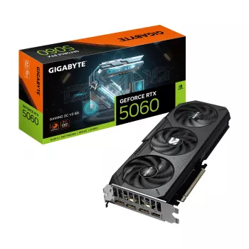GIGABYTE GeForce RTX 5060 GAMING OC V2 8G Videokaart - 8GB GDDR6, WINDFORCE 3X Jahutus, 2655 MHz Boost Clock