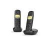 Gigaset A170 Duo must DECT juhtmevaba telefon vastuvõtjaga, 2 toru, ECO DECT