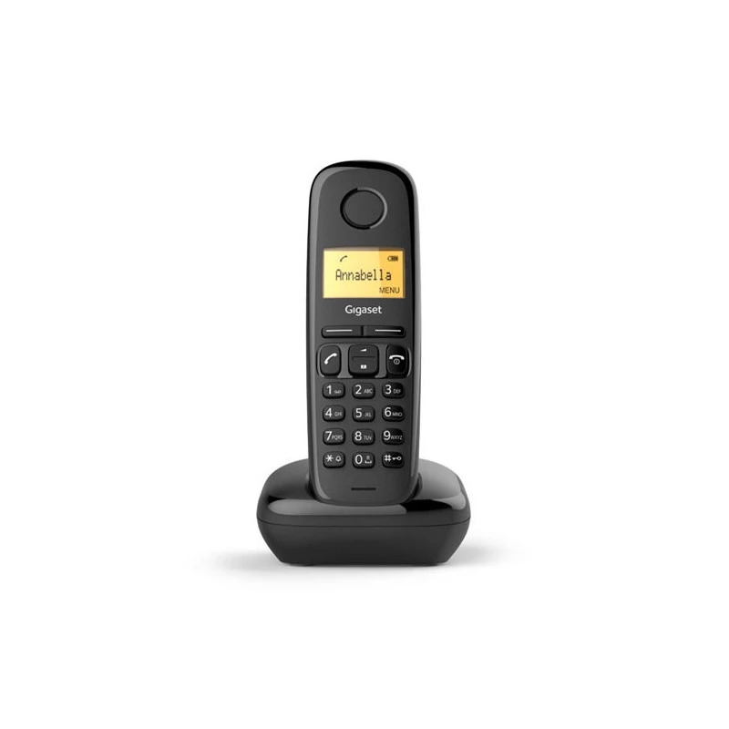 Gigaset A170 Duo must DECT juhtmevaba telefon vastuvõtjaga, 2 toru, ECO DECT
